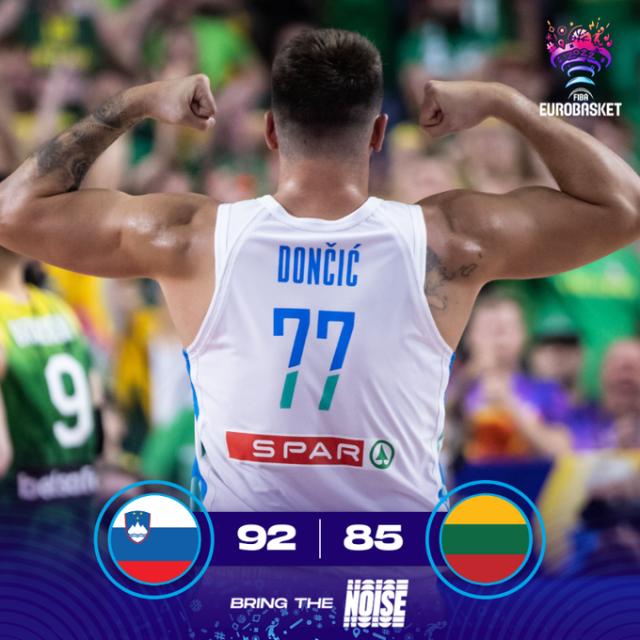 开云体育-【男篮欧锦赛战报DAY1】东契奇14+10带队险胜立陶宛